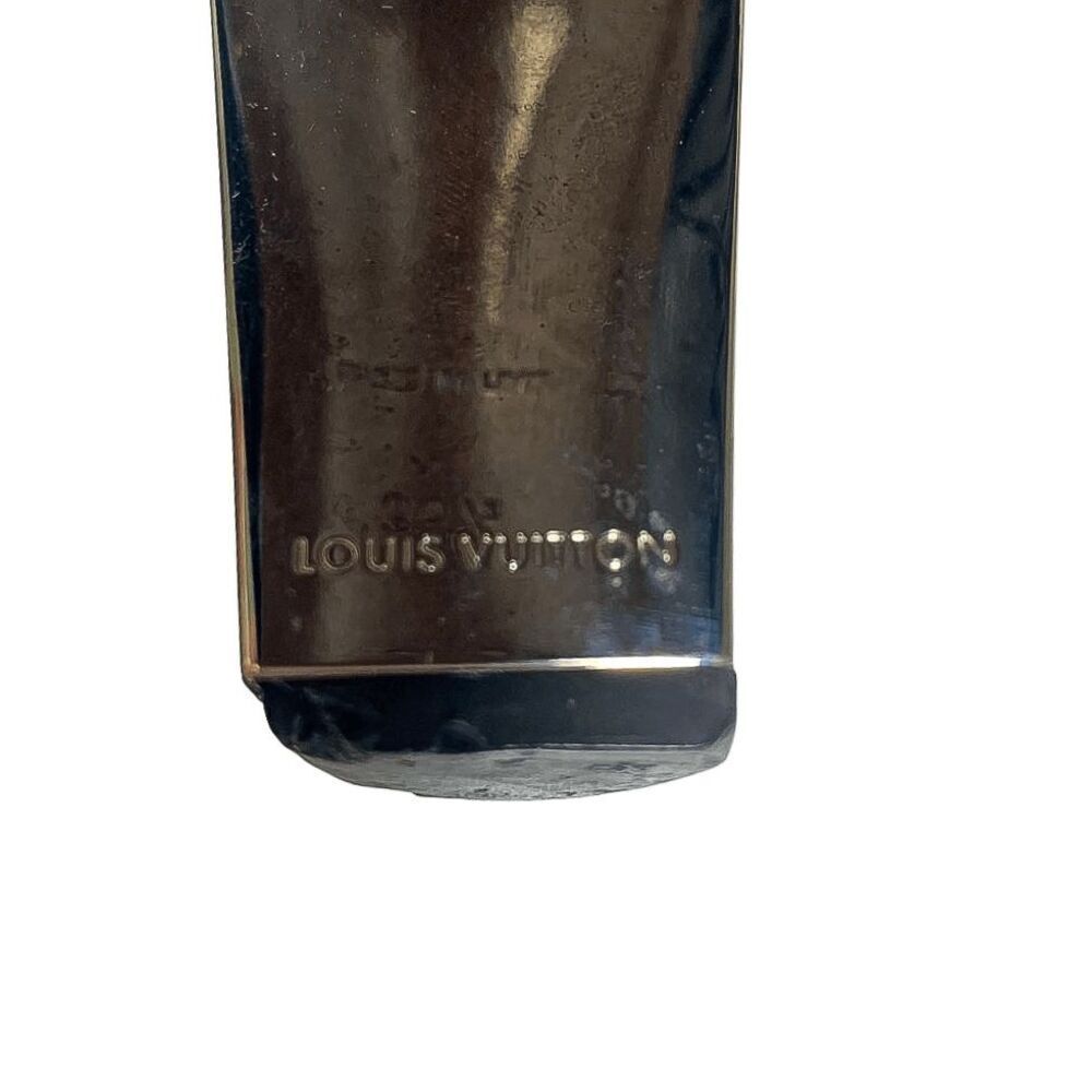 Louis Vuitton Black Patent Leather Knee High Heeled Boots EU 36.5 Square Toe - Picture 9 of 10